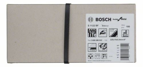 BOSCH List pile za repnu pilu S 1122 BF Flexible for Metal (100 kom) 2608656032