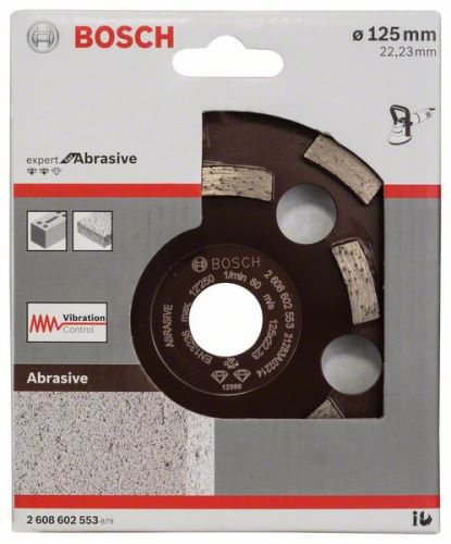 BOSCH Dijamantni kotač Expert for Abrasive 125 x 22,23 x 4,5 mm 2608602553