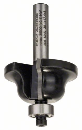 BOSCH Rezač profila B 8 mm, R1 6,3 mm, Š 12,7 mm, D 17 mm, G 61 mm 2608628395