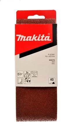 MAKITA brusna traka 76x457 mm K60 5 kom P-37100