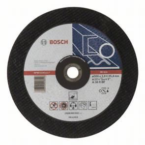 BOSCH Rezna ploča ravna Expert for Metal A 36 R BF, 300 mm, 25,40 mm, 2,8 mm 2608600542