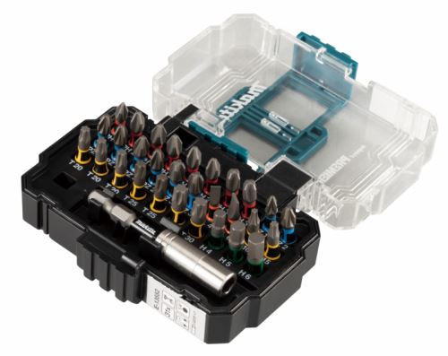 MAKITA set bitova 1/4" Impact Premier, 31 kom u plastičnoj kutiji E-13552