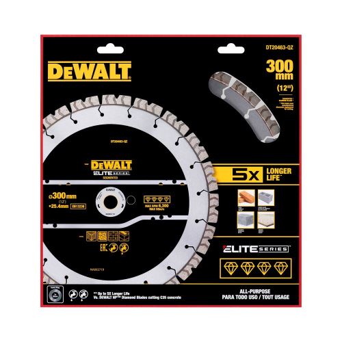 DeWALT segmentirani dijamantni list pile, 300 mm DT20463