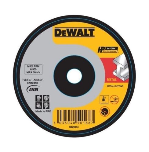 DEWALT Rezna ploča za metal 180 x 22,23 x 3 mm DWA4524IA