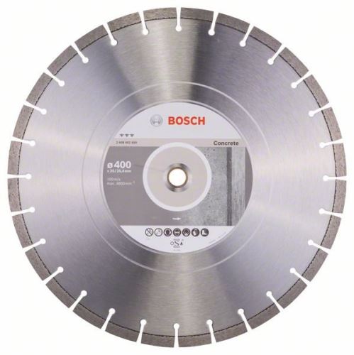 BOSCH Dijamantna rezna ploča Best for Concrete 450 x 25,40 x 3,6 x 12 mm 2608602660