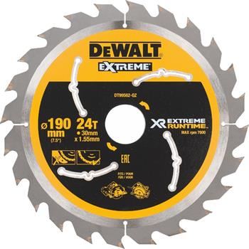 DeWALT List pile (idealan za FLEXVOLT pile), 190 x 30 mm, 24 zuba DT99562