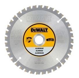 DeWALT List pile za AKU pile za rezanje aluminija, FTG 3°, 165 x 20 mm, 36 zuba DT1911