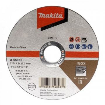 MAKITA rezni disk od nehrđajućeg čelika 115x1,2x22,23 mm, 12 kom D-65953-12