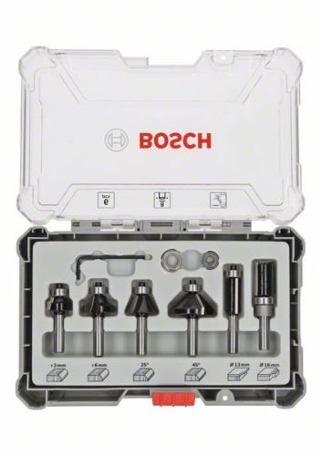 BOSCH Set rezača s vretenom 8 mm Trim&Edging, 6 kom 2607017469