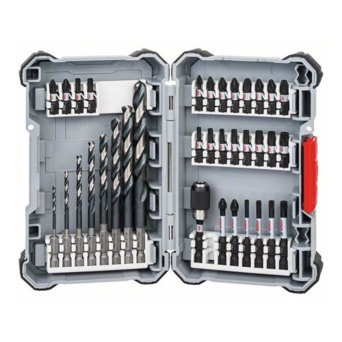 BOSCH 35-dijelni set odvijača Pick&Click Impact Control i svrdla za metal 2607017567