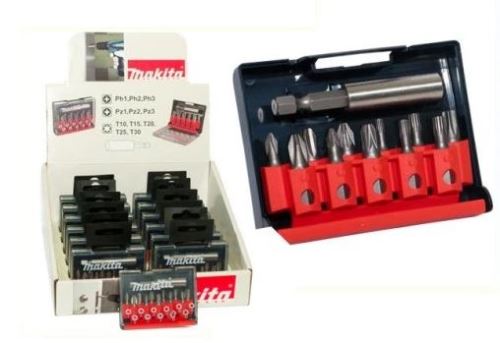 MAKITA set bitova 1/4" 12 kom u plastičnoj kutiji, 12 kom D-31083-12