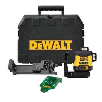 DeWALT zeleni laser 3 x 360° DCLE34031N