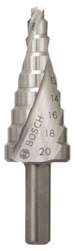 BOSCH Stepenasta bušilica HSS 4 - 20 mm, 8,0 mm, 70,5 mm 2608597519