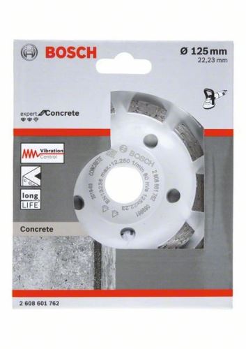 BOSCH Dijamantna brusna ploča Expert for Concrete 125x22,23x5mm s dugim vijekom trajanja 2608601762