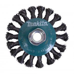 MAKITA čelična četka od čelične žice, pletena žica 0,5 mm, 100 mm D-39861