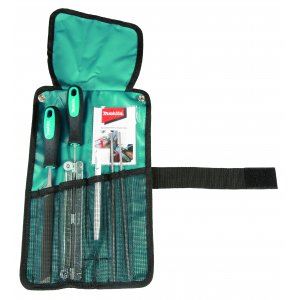 MAKITA set za oštrenje lanca 5,2 mm, 5 dijelova D-72182