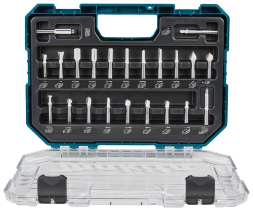 MAKITA set glodala 8 mm 22 kom glodala za uranjanje D-74784