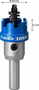 BOSCH EXPERT bušilica od tvrdog metala metalni lim 24 mm 2608901407