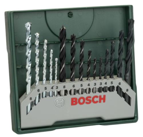 BOSCH 15-dijelni X-Line set mini bušilica 2607019675