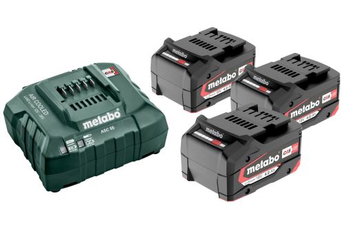 METABO Osnovni set 3 x 4,0 Ah, ASC 30-36, 685049000