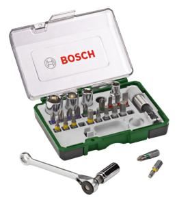 BOSCH 27 dijelni set sa čegrtaljkom 2607017160