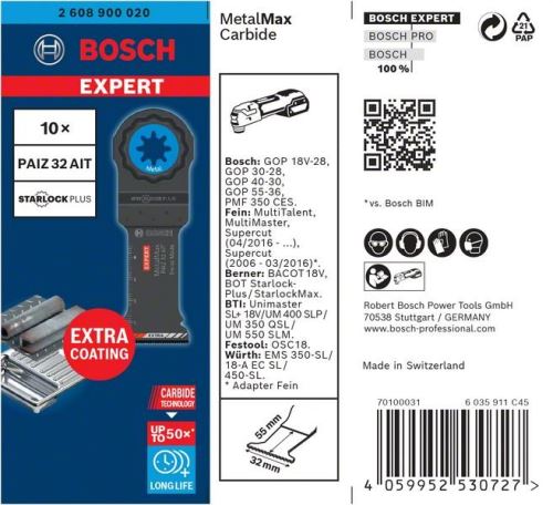 BOSCH EXPERT STARLOCKPLUS PAIZ32AIT, 10 kom 2608900020