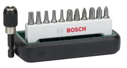 BOSCH Set bitova (12 kom) PH1-2-3,PZ1-2-3,T10-15-20-25-30 2608255993