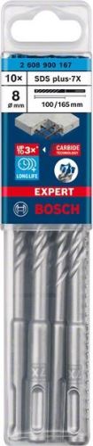 BOSCH EXPERT bušilica SDS plus-7X, 8x100x165 10 kom 2608900167