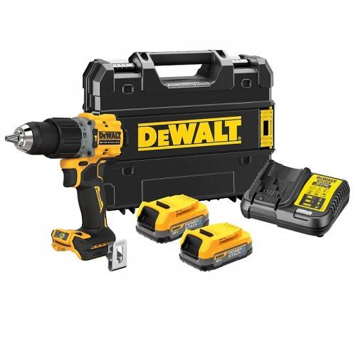 DeWalt Aku bušilica čekić 18V 1x1.7Ah DeWALT POWERSTACK DCD805E1T