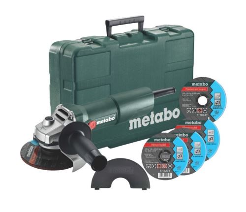 Metabo W 750-125 kutna brusilica - set 603605680