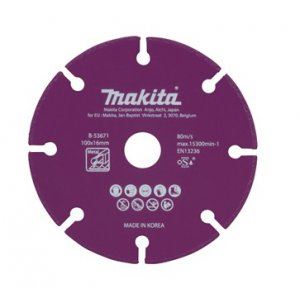 MAKITA rezna ploča dijamantni čelik 100x1,3x16 mm B-53671