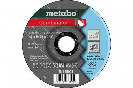 METABO Rezna ploča 115x1,9x22,23 Inox 616500000