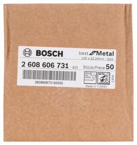 BOSCH vlaknasta brusna ploča R574, Best for Metal D = 125 mm; K = 24 2608606731