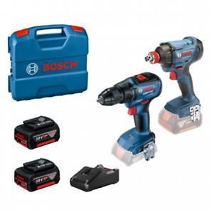 BOSCH Kombinirani set: akumulatorski udarni ključ GDX 180-LI + akumulatorski kombinirani odvijač GSR 18V-50 + 2x baterija 5,0 Ah u koferu 0615990N3F