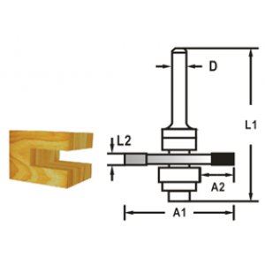 MAKITA Disk rezač s drškom 8 mm, 47,6x5,5x59 mm D-48991