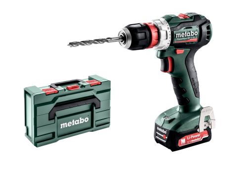 METABO AKU BUŠILICA/ODVIJAČ POWERMAXX BS 12 BL Q 2x2Ah (601039500)