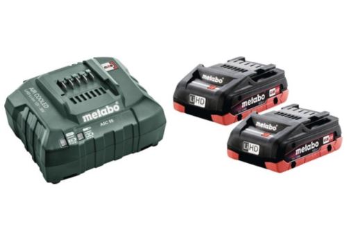 METABO Osnovni set (punjač + baterije) 18V / 2 x LiHD 4.0 Ah 685163000