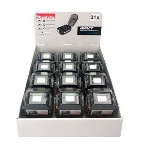 MAKITA set torzijskih bitova 1/4" IMPACT BLACK, 31 kom u koferu u obliku baterije, 12 kom E-03090