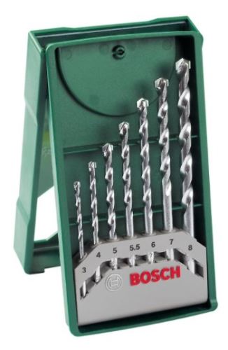 BOSCH 7-dijelni set mini bušilica za kamen X-Line 2607019581