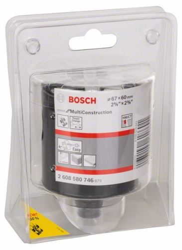 BOSCH Speed for Multi Construction probijač rupa 67 mm, 2 5/8" 2608580746