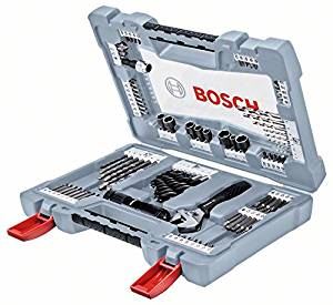 BOSCH 91-dijelni set svrdla i bitova Premium X-Line 2608P00235