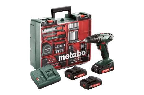 METABO BS 18 SET Aku bušilica-odvijač, pokretna radionica 602207940