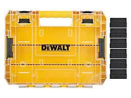 DeWALT organizator za kutije / set velikih čvrstih torbi (prazan) + pregrade (x6) DT70839