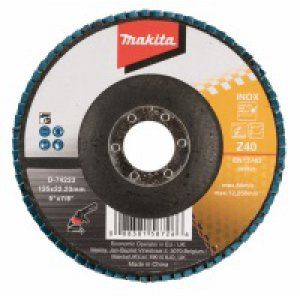 MAKITA preklopni disk 125x22,23 mm K40 Cirkon D-74223