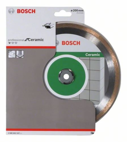 BOSCH Dijamantna rezna ploča Standard for Ceramic 200 x 25,40 x 1,6 x 7 mm 2608602537