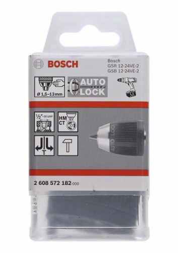 BOSCH Brzostezne stezne glave do 13 mm 1,5-13 mm, 1/2" – 20 2608572182