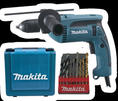 Makita udarna bušilica s koferom, stezna glava 1,5-13 mm, 680 W HP1641K1X