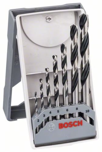 BOSCH 7-dijelni set spiralnih svrdla HSS PointTeQ Mini X-Line 2608577347