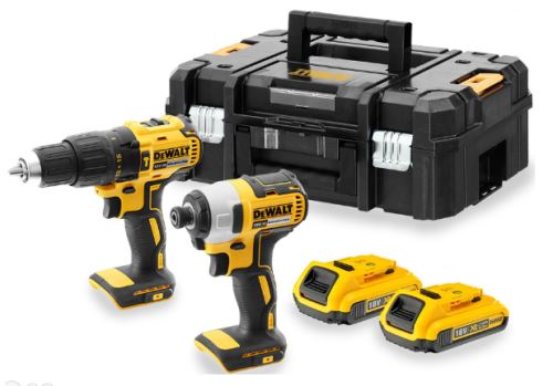 Set akumulatorskih alata DEWALT DCK2060D2T