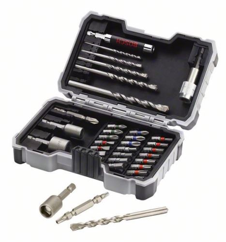 BOSCH Set vijaka i svrdla PRO-Mix set za beton - 35 kom 2607017326